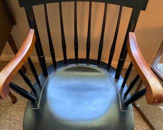University of Alabama settin' chair by Nichols and Stone.