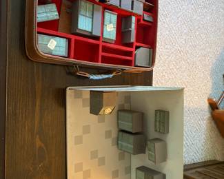 Salesman sample office setup for traveling office setup saleman.