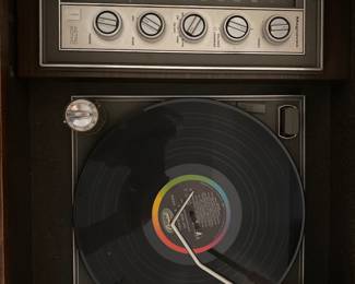 Couldn't get the record player to work with the usual 33 RPM.