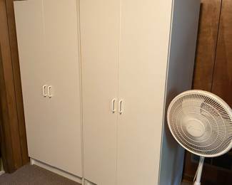 Great storage cabinets.