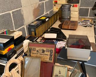 Film reels from UAB dental school.