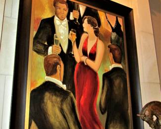 Karen Dupre painting