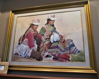 Victor Martinez original watercolor