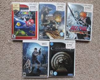 Nintendo Wii games
