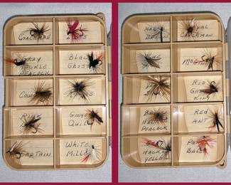 Box of Fishing Flies
