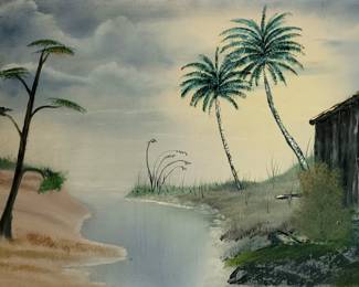 Family Artwork; Reminiscent of the Highwaymen Paintings 