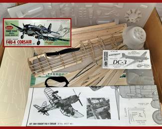 Guillow's Giant Scale Balsa F4U-4 Corsair Model 