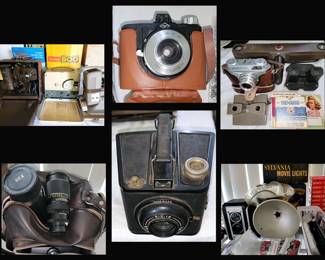 Vintage Cameras and Camera Equipment; There is more than advertised 