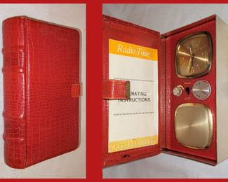 Mid Century Modern "Radio Time" Clock Radio