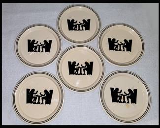 Vintage Silhouette Coasters
