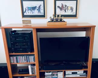 Copenhagen teak entertainment center $200