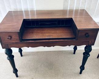 Vintage writing desk $185