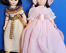 Cleopatra (#1315) & Pinkie (#1350) by Madame Alexander (12")