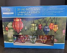 LED Patio And Umbrella Lights 