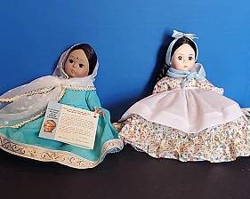 India (#575) & Argentina (#571) by Madame Alexander (7.5")