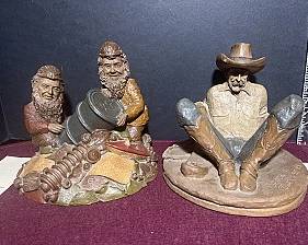 Chuck #92 &Alpha#41 hand cast by T.Clark/Cairn studio