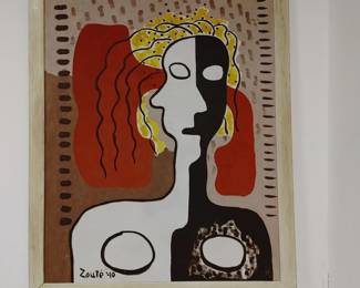 ZOUTE  Abstract Female Nude