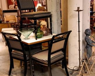 Set of 4 Neoclassical Regency Style Chairs