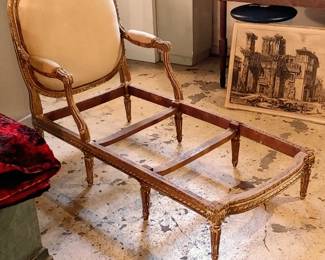 19thC. Louis XVI Style Chaise