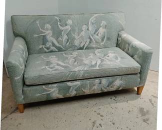 Hollywood Regency Style Love Seat
