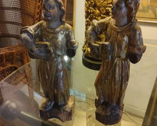 18th Century Italian Carved Gilded Angels