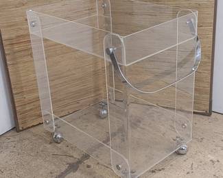 Vintage Lucite Bar Cart