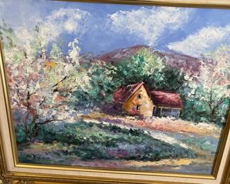 Impressionist style painting