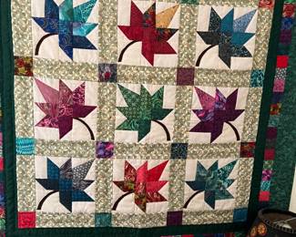 Quilted wall hanging