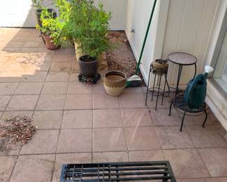 Patio furniture and potd