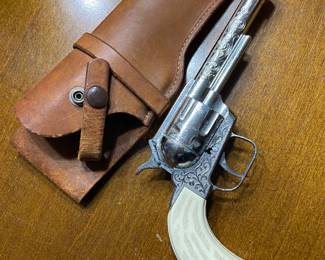 Pony Boy cap gun with holster.
Inquire if interested.