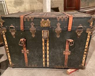 Antique trunk.