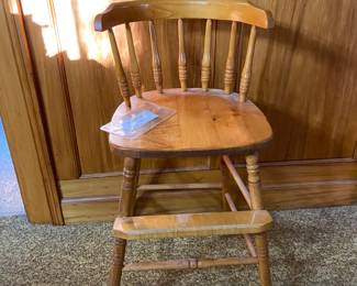 Booster chair.
Not an antique.