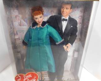 50th Anniversary Edition Lucy &  Ricky Ricardo Collectible Figures