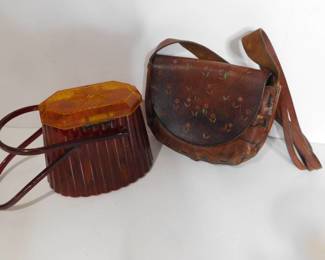 Vintage 1950s Lucite Woman's Purse