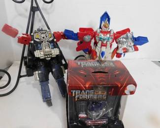 Classic Transformers Toys. (3)