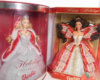 Special Edition Holiday Barbies