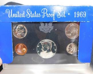 1969 Proof Set of US Coins