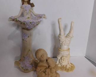 Garden Statuary Collection. (3)