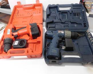 Ryobi Drill &  Rechargeable Drill Gun