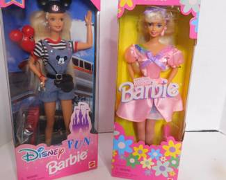 Disney Mickey Mouse & Russell Stover Barbies