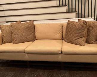 American Leather Fabric Sofa