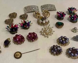 Vintage Costume Jewelry 