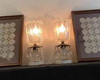 Vintage Tulip Table Lamp