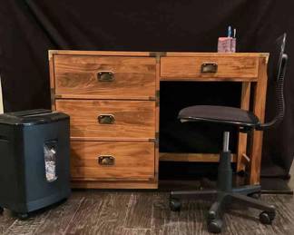 Western Oak Desk More