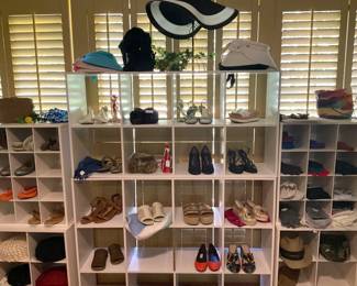 Hats, shoes, and boots; organizing cubbies