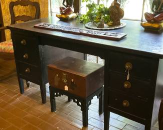 Antique desk from The Fitzgerald House