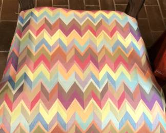 Colorful upholstery