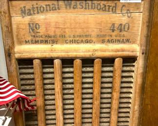 Antique washboard