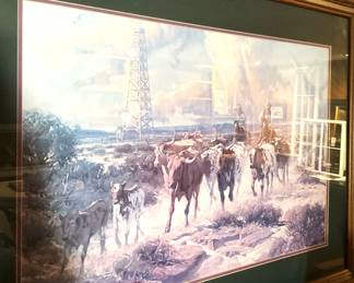 Cowboys/oil well art (316 of 1950)