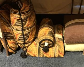 Bedding and pillows